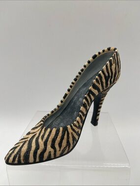 Just The Right Shoe by Raine Serengeti Zebra Print Miniature Shoe Figurine
